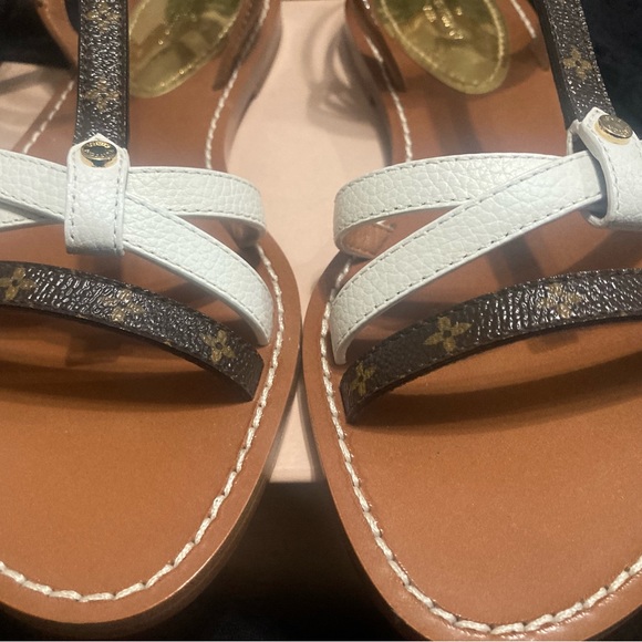 NEW - Louis Vuitton Explorer Flat Sandals - Picture 8 of 11